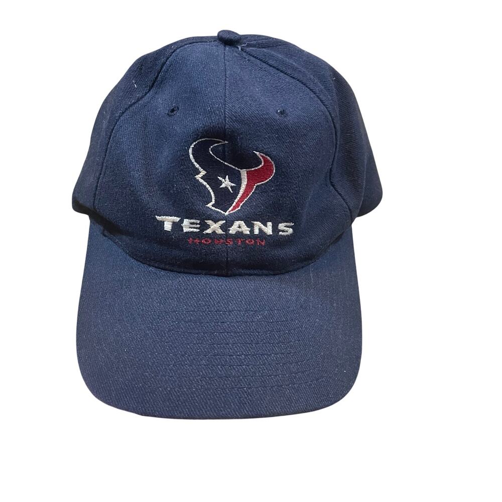 Houston Texans NFL Embroidered Logo Dad Hat Navy Adjustable Cap‎ Football